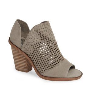 Vince Camuto  Fritzey Perforated Peep Toe Bootie